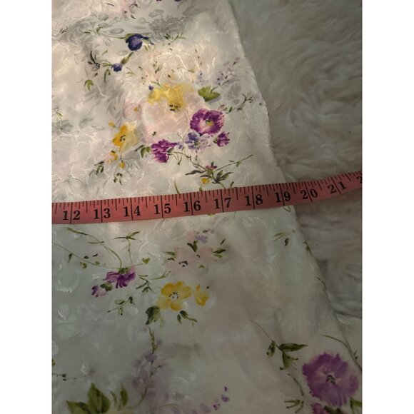 Vintage LA Intimates Nightie Slip Dress Floral Size M - Picture 10 of 10